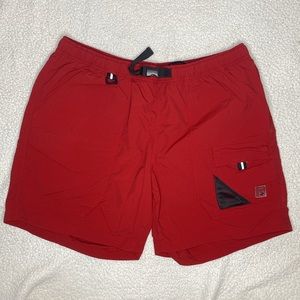 Eddie Bauer EBTEK Red Swim Trunks: Size Extra Large